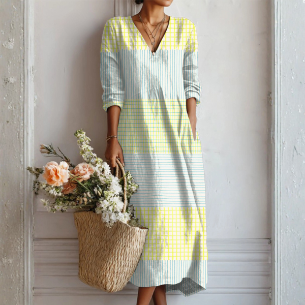 Olivia™ - Robe en Lin Croquant
