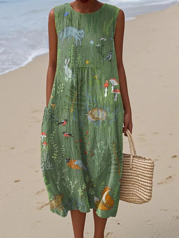 Robe Midi Woodland Hope™