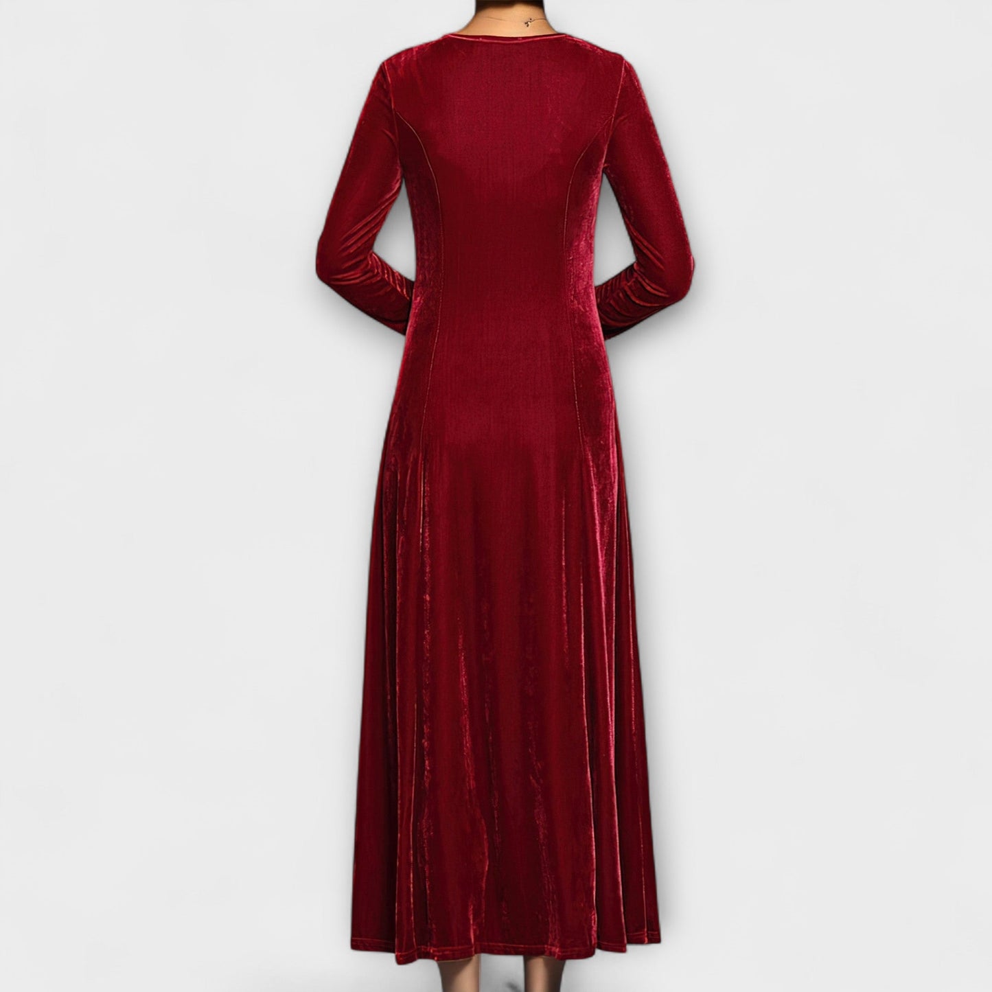 Robe en Velours Doux Avril