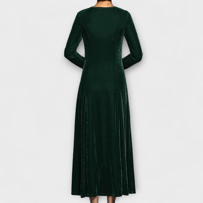 Robe en Velours Doux Avril