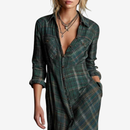 Carisse - Robe Minimaliste à Col