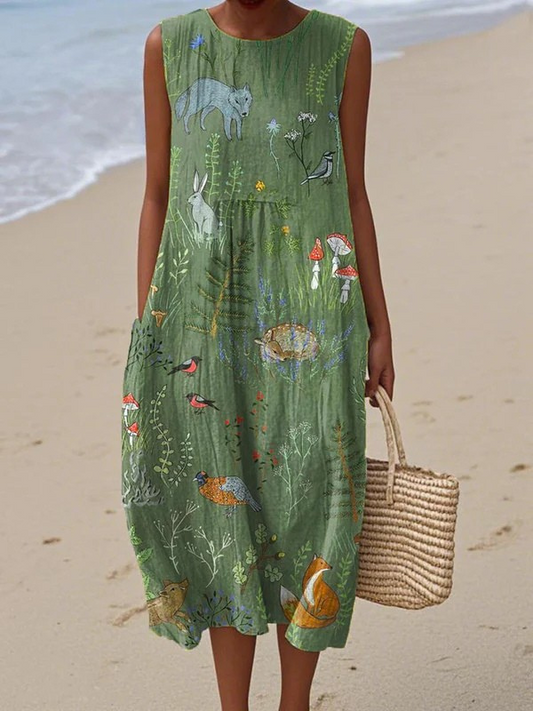 Robe Midi Woodland Hope™
