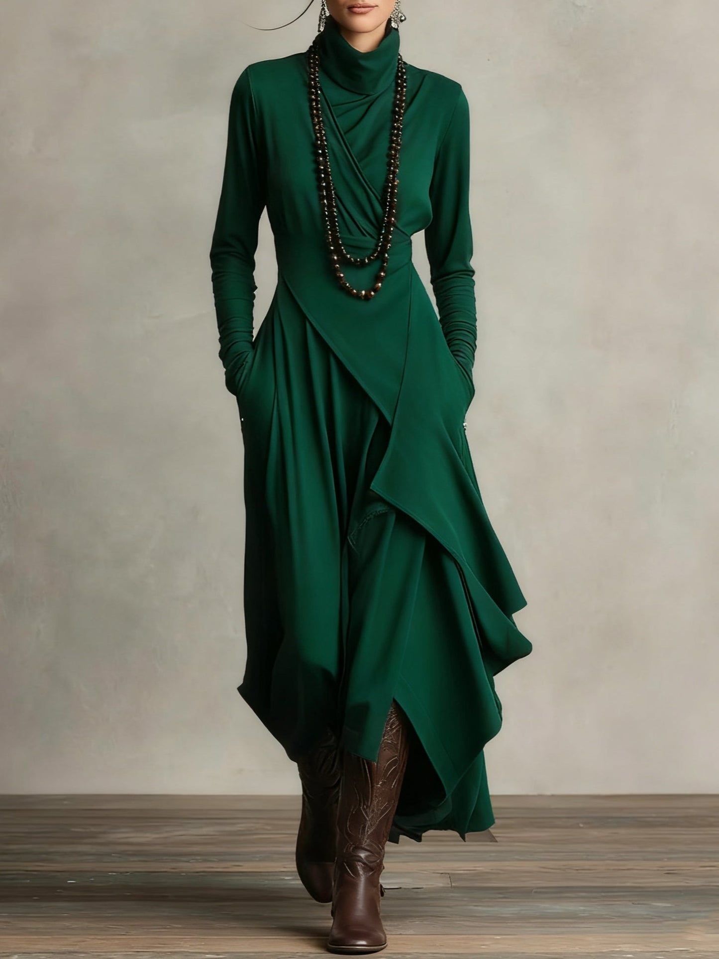 Marilyn | Robe Maxi Élégante