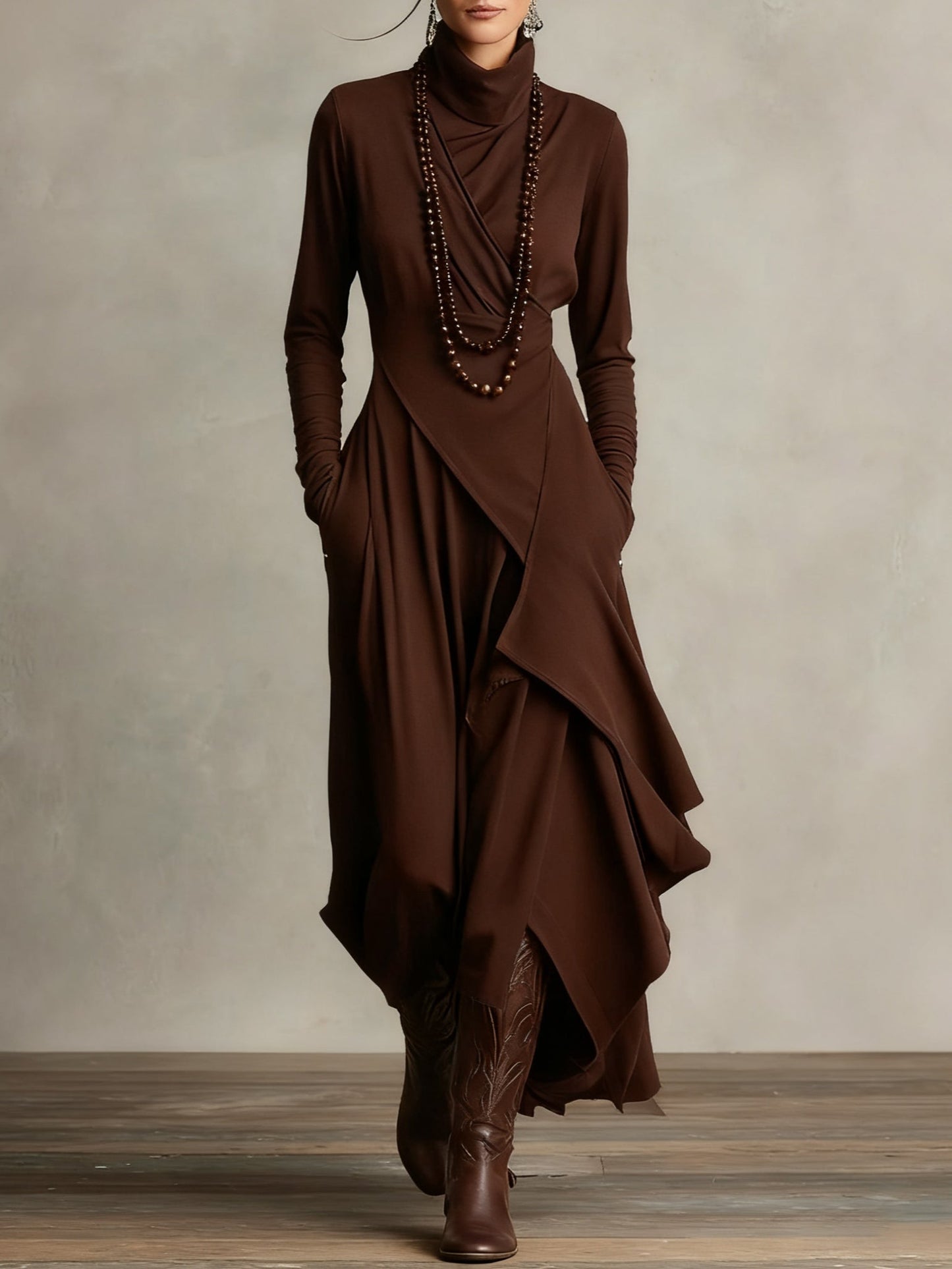 Marilyn | Robe Maxi Élégante