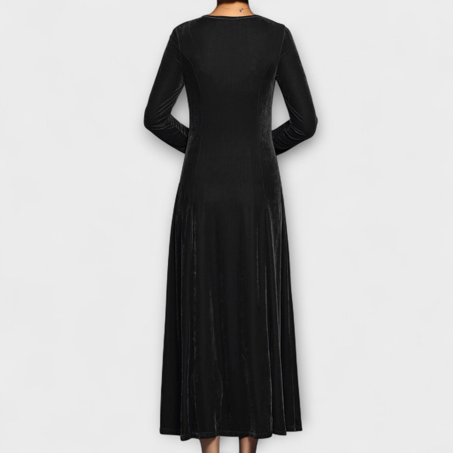 Robe en Velours Doux Avril
